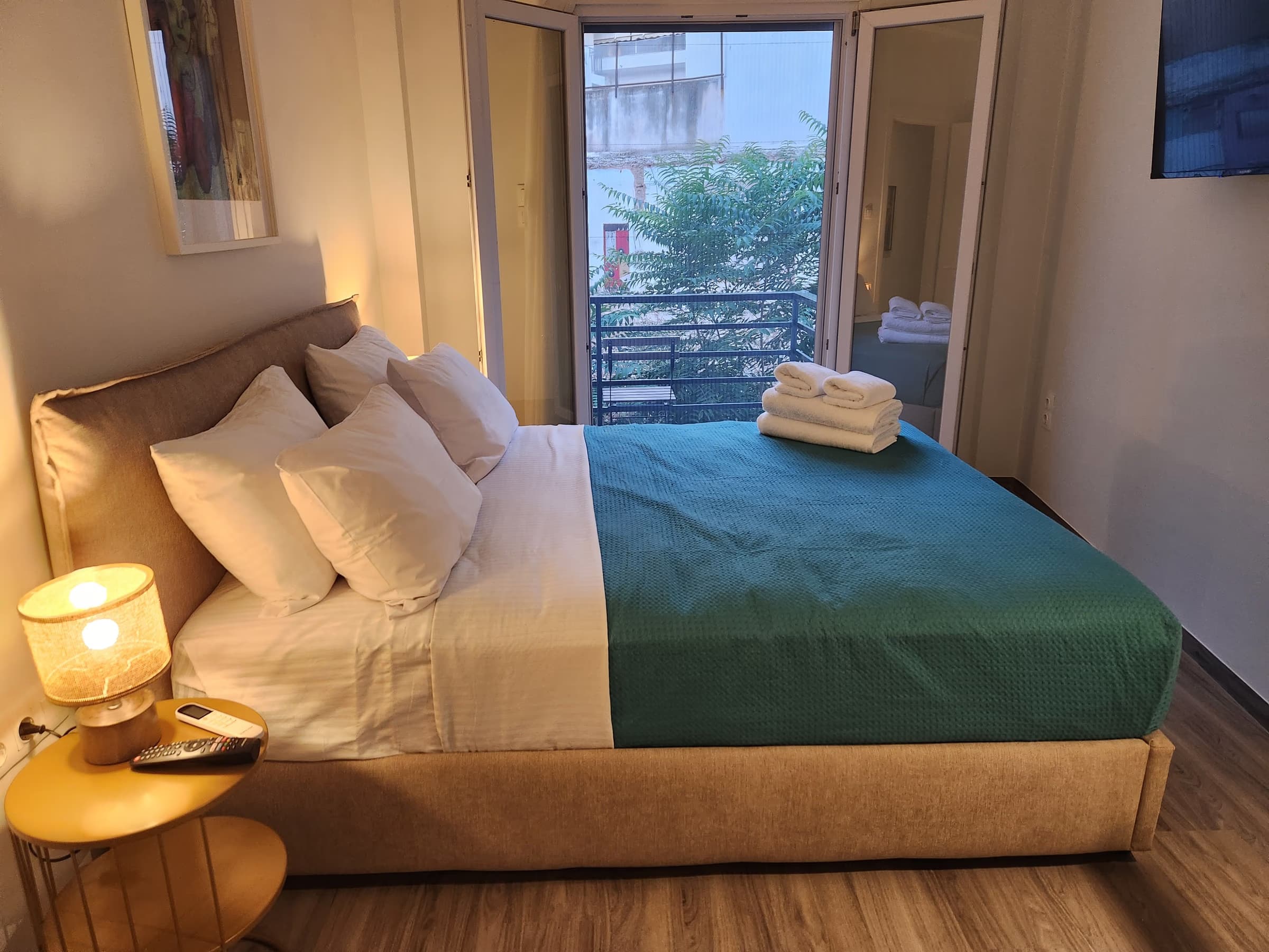 Bedroom at Petralona Private Urban in Petralona, Athens (3)