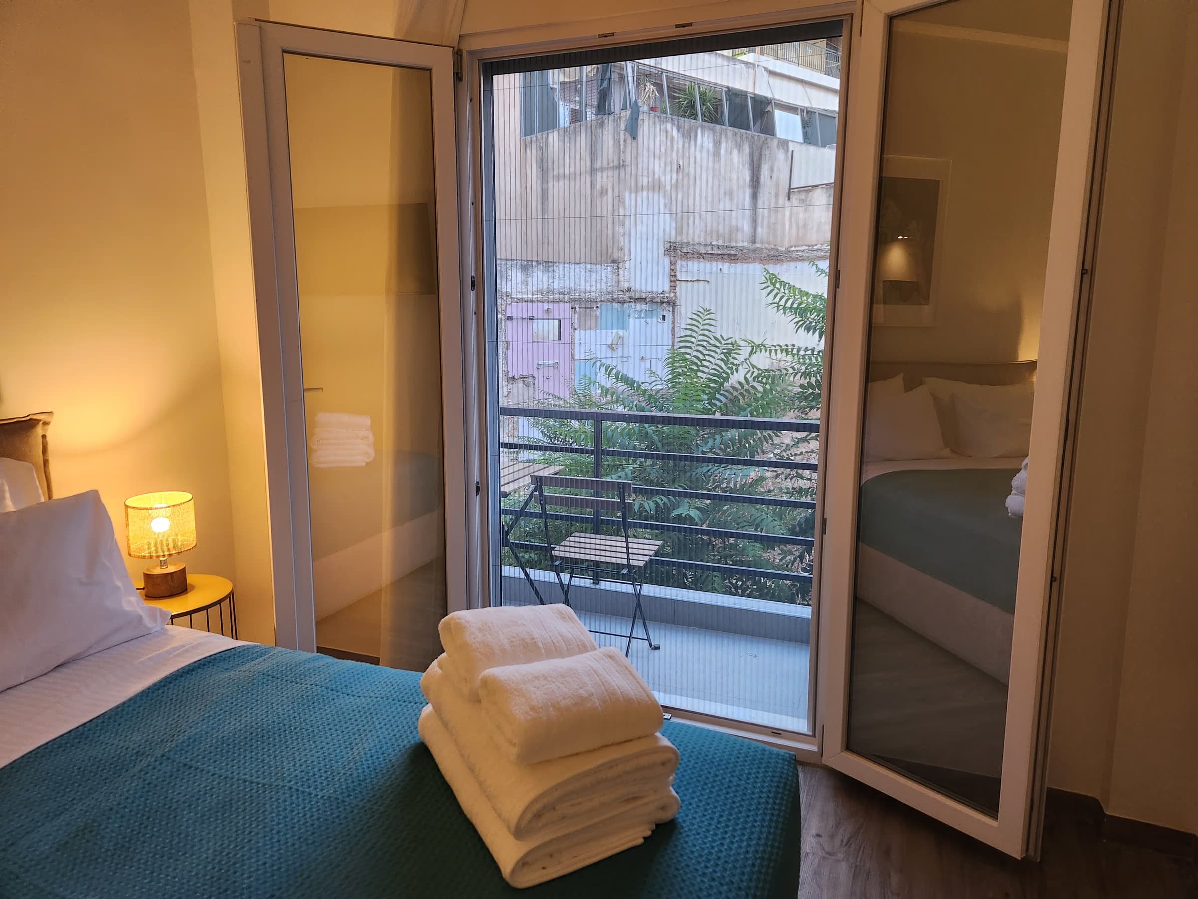 Bedroom at Petralona Private Urban in Petralona, Athens (4)